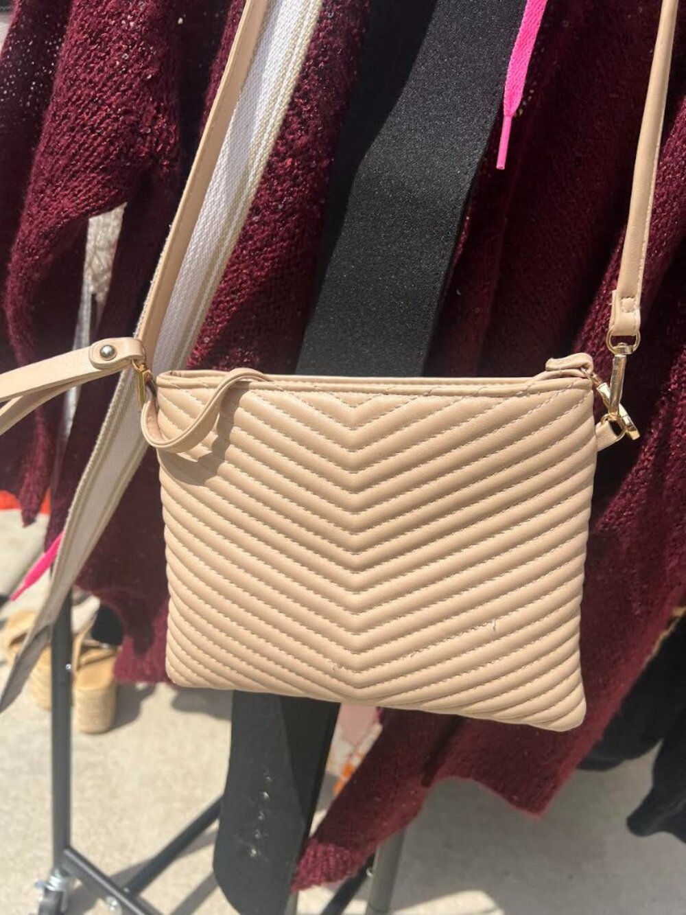 Cream Purse